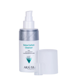 Гель для умывания с активированным углём Detox Carbon Cleanser Aravia Professional, 150 мл