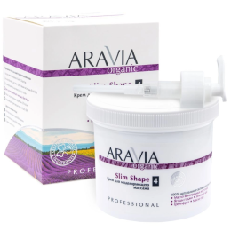 Крем для моделирующего массажа Slim Shape Aravia Organic, 550 мл