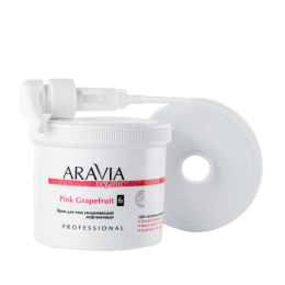 Крем для тела увлажняющий лифтинговый Pink Grapefruit Aravia Organic, 550 мл