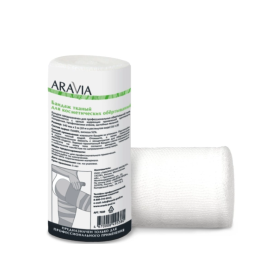 Бандаж тканый для косметических обертываний Aravia Organic, 14 см X 5 м
