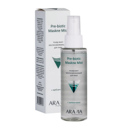 Тонер-мист восстанавливающий с пребиотиками для лица Pre-biotic Maskne Mist Aravia Professional, 110 мл