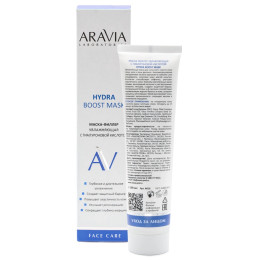 Маска-филлер увлажняющая с гиалуроновой кислотой Hydra Boost Mask Aravia Laboratories, 100 мл