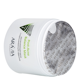 Рассасывающая маска для лица с поросуживающим эффектом Post-Acne Balance Mask Aravia Professional, 300 мл