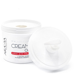 Крем для рук Cream Oil с маслом арганы и сладкого миндаля Aravia Professional, 550 мл