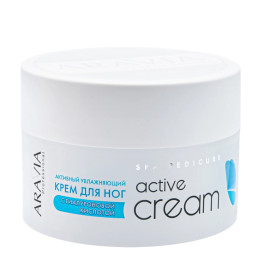 Крем активный увлажняющий с гиалуроновой кислотой Active Cream Aravia Professional, 150 мл