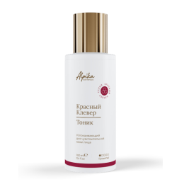 Тоник успокаивающий для чувствительной кожи лица Красный Клевер Alpika, 100 мл