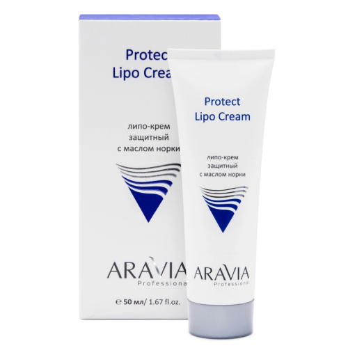 Липо-крем с маслом норки Protect Lipo Cream Aravia Professional, 50 мл