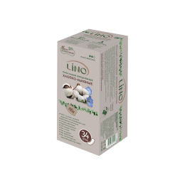 Прокладки ежедневные Хлопко-Льняные Ультратонкие LINO, 34 шт