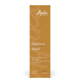 Крем БиоРитм профилактика и коррекция признаков старения кожи, акне и постакне от Альпика, 50 мл