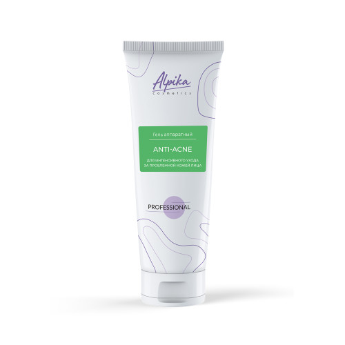 Гель аппаратный для интенсивного ухода за проблемной кожей лица Anti-Acne Альпика, 225 мл