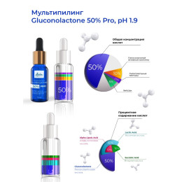 Мультипилинг Gluconolactone 50% Pro pH 1.9, Альпика