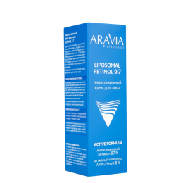 Липосомальный крем для лица с ретинолом RETINOL Aravia Professiona 0.7, 50 мл
