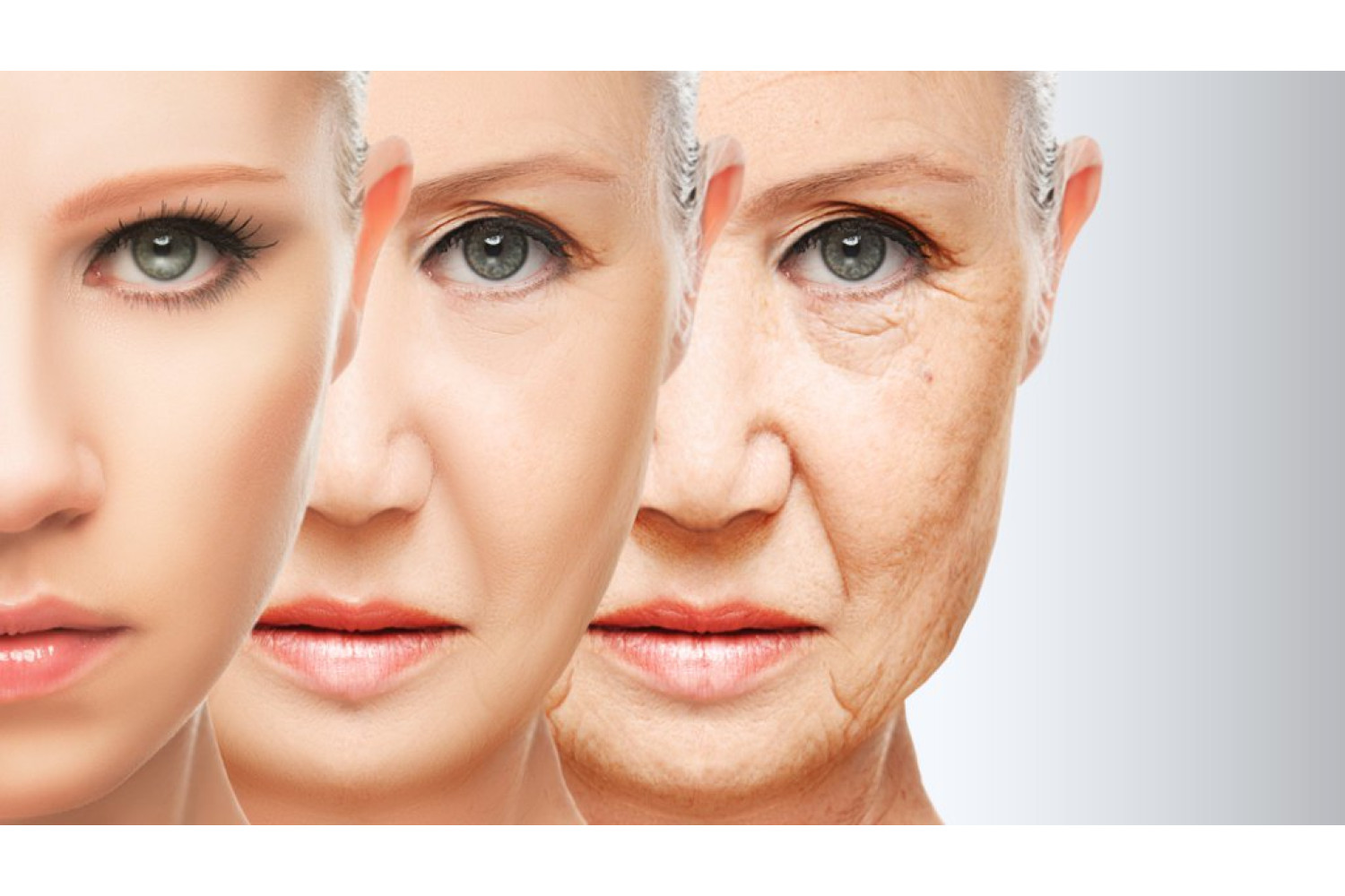 Типы старения лица: деформационный тип